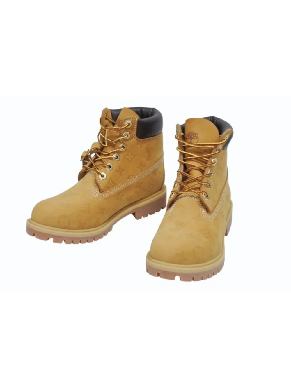 Louis Vuitton Timberland Monogram Boots LV 5.5